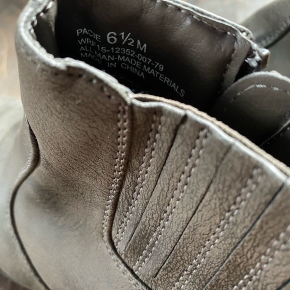 Rustic Grey Ankle Boots - Picture 13 of 15